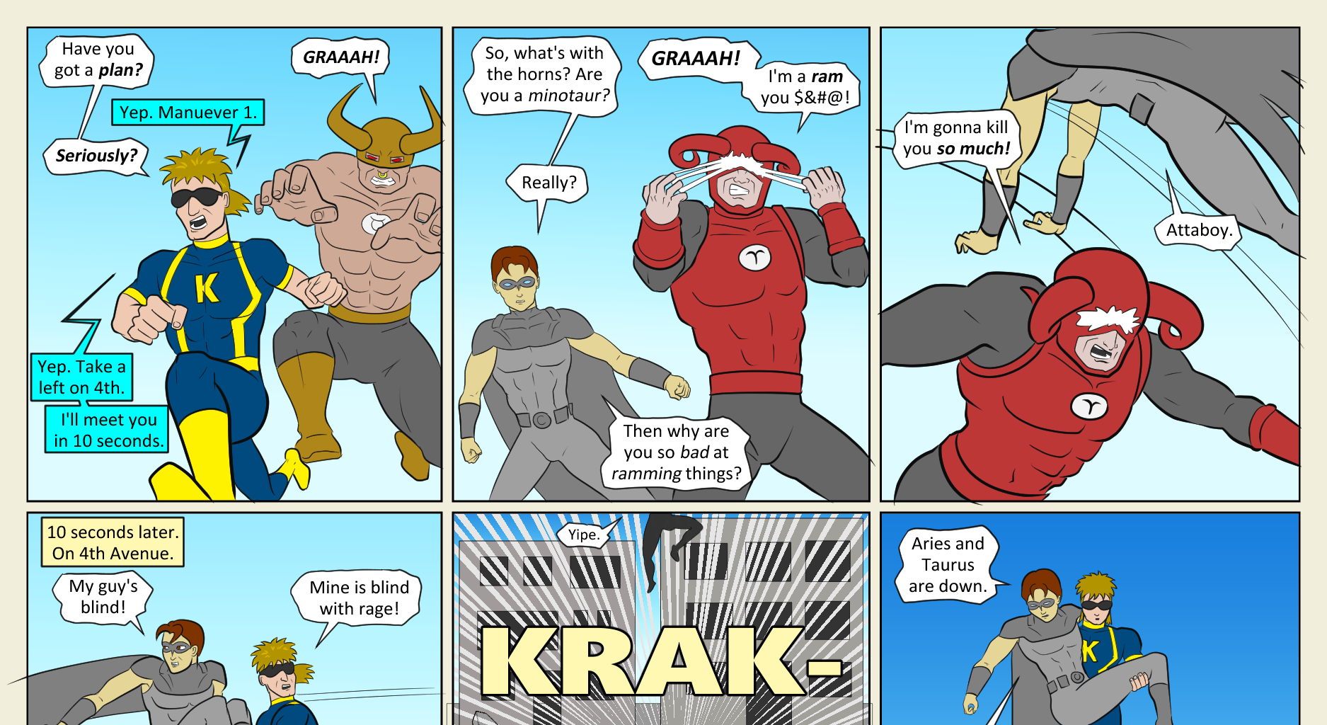 Kickman - Episode 25, Page 9: 25 Zodiac Killers