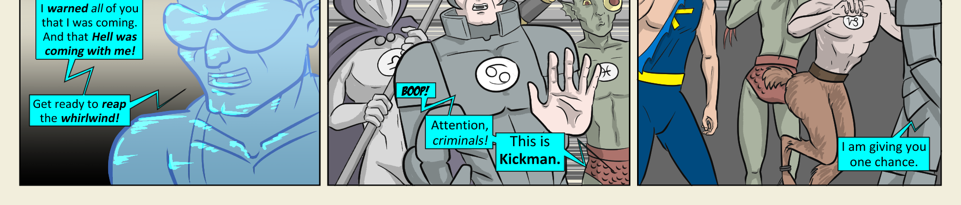 Kickman - Episode 25, Page 22: 25 Zodiac Killers