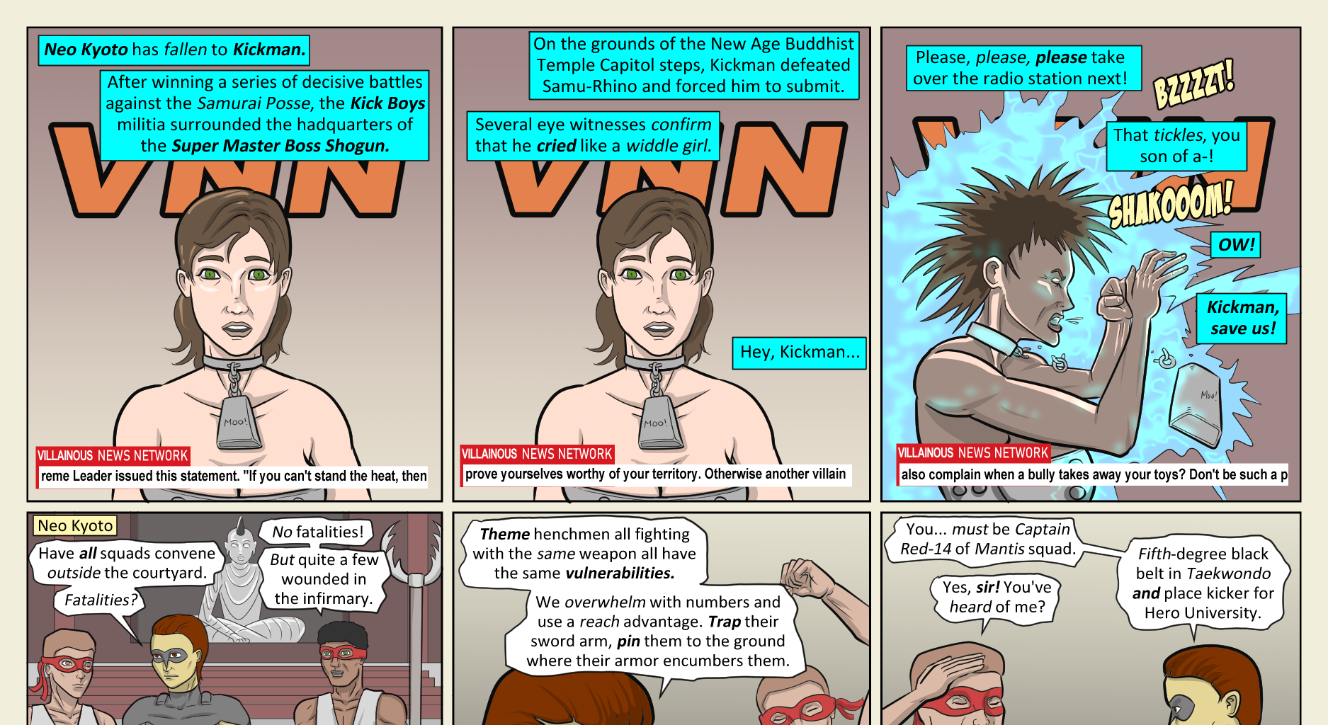Kickman - Episode 26, Page 2: 26 Counterintelligence