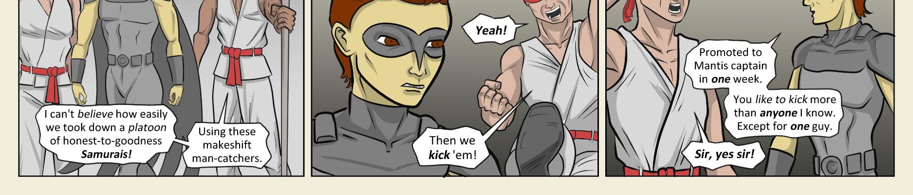 Kickman - Episode 26, Page 2: 26 Counterintelligence
