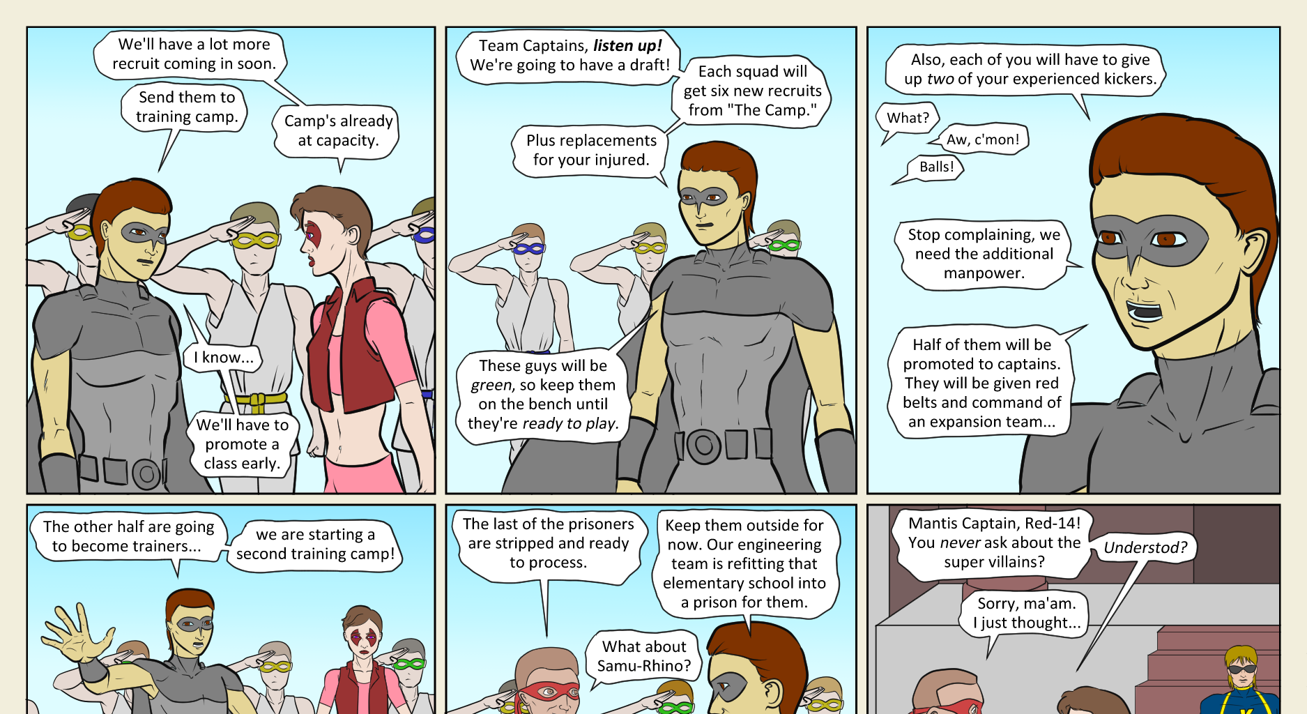 Kickman - Episode 26, Page 3: 26 Counterintelligence