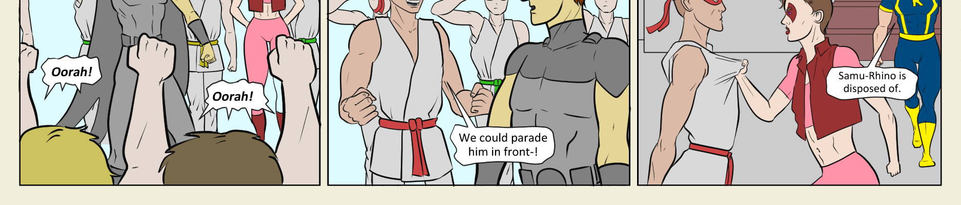 Kickman - Episode 26, Page 3: 26 Counterintelligence