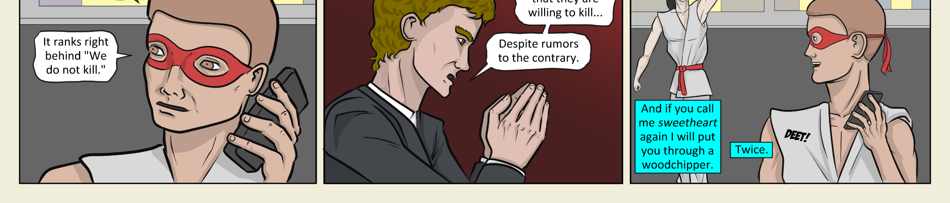 Kickman - Episode 26, Page 5: 26 Counterintelligence
