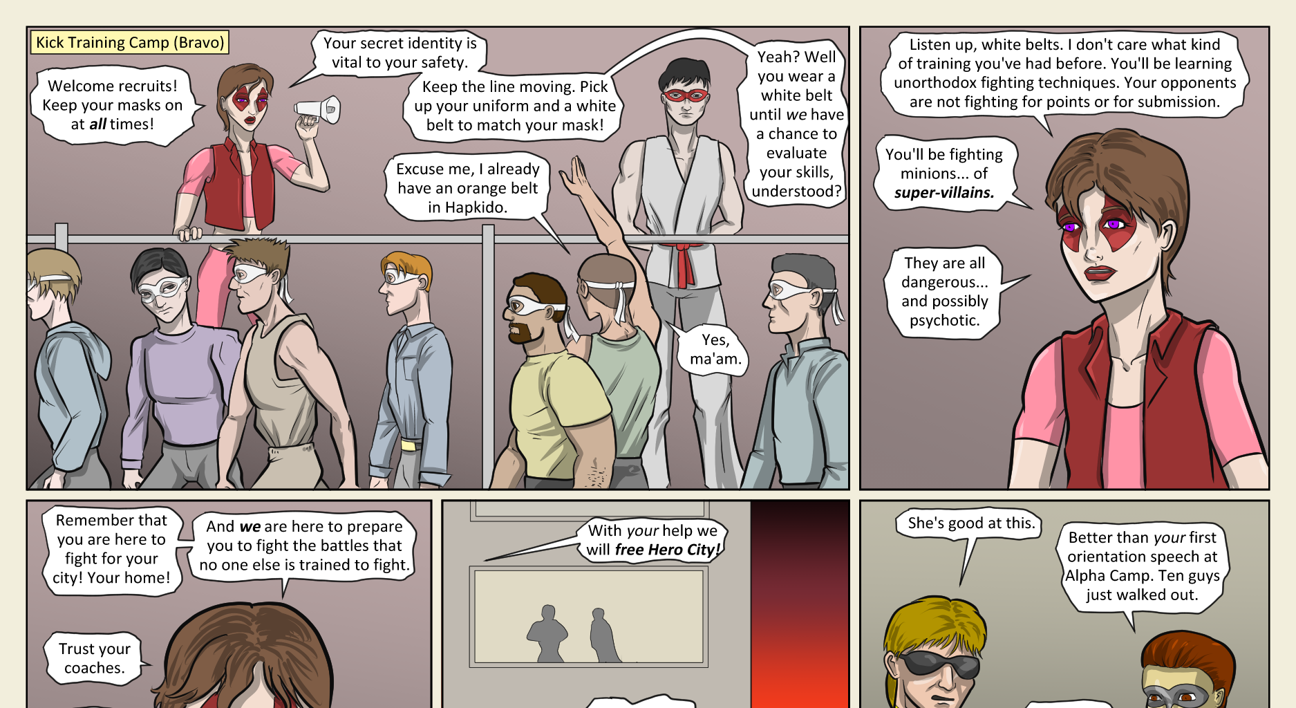 Kickman - Episode 26, Page 6: 26 Counterintelligence