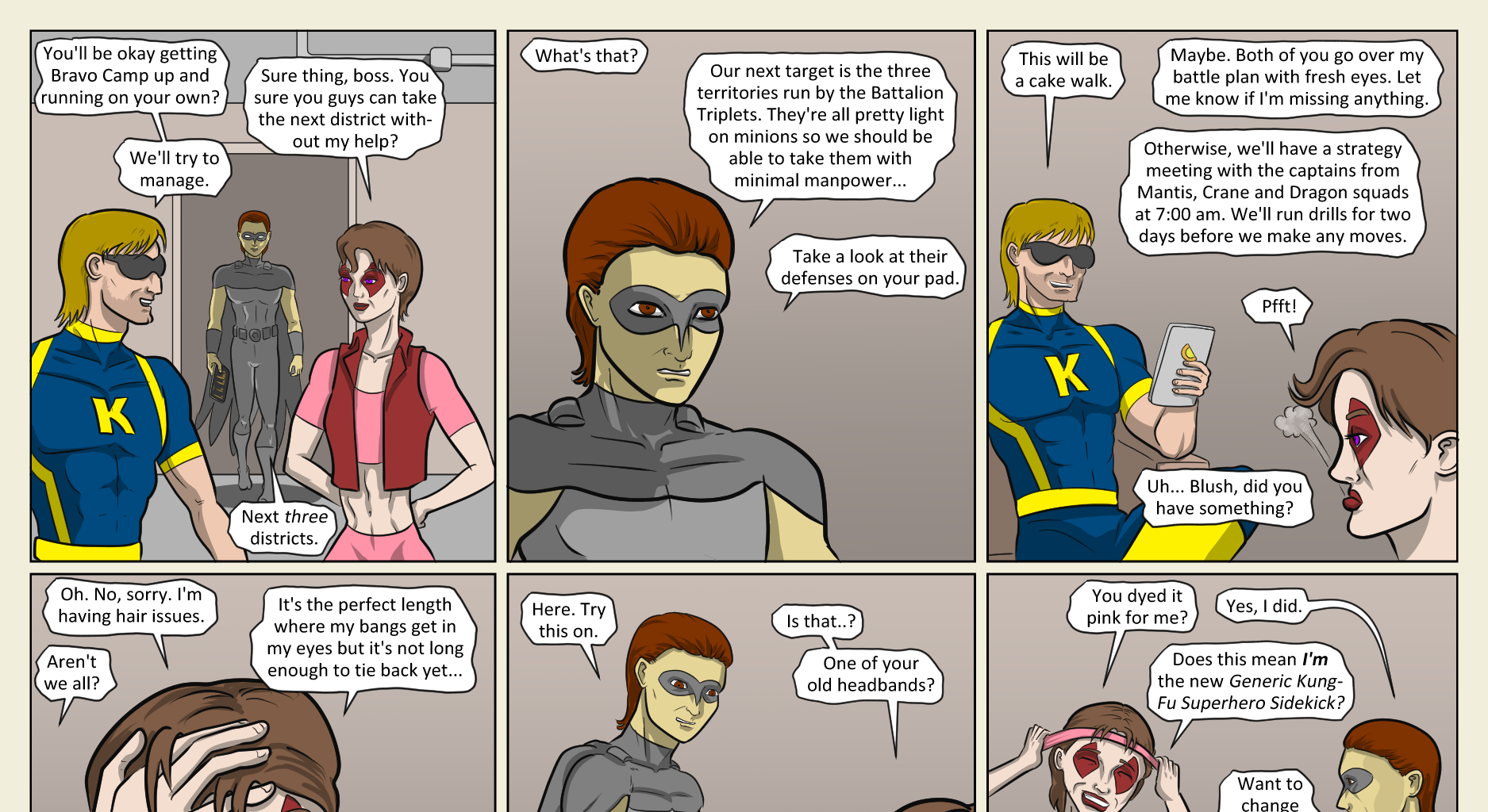 Kickman - Episode 26, Page 7: 26 Counterintelligence