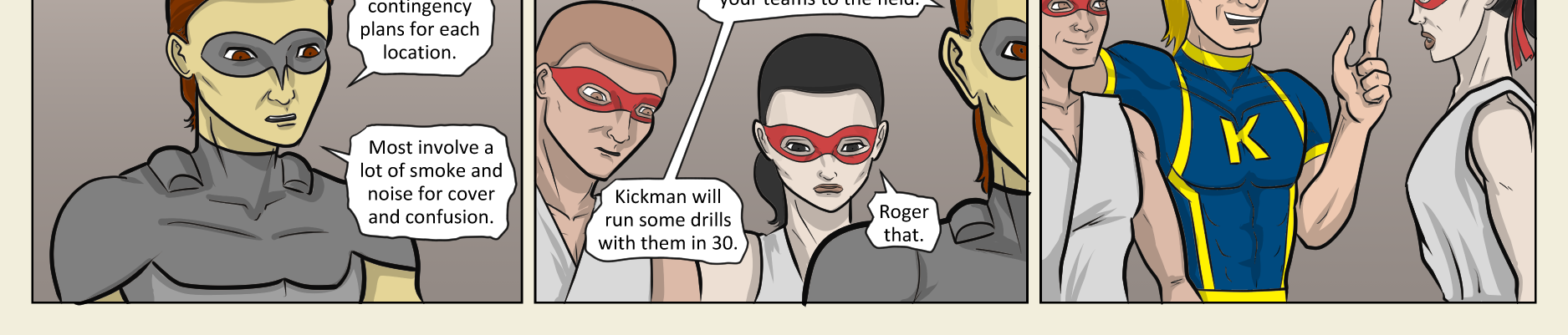 Kickman - Episode 26, Page 8: 26 Counterintelligence