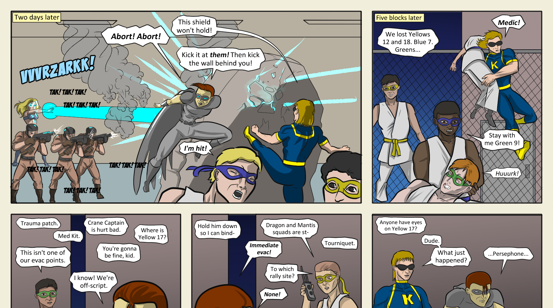 Kickman - Episode 26, Page 9: 26 Counterintelligence