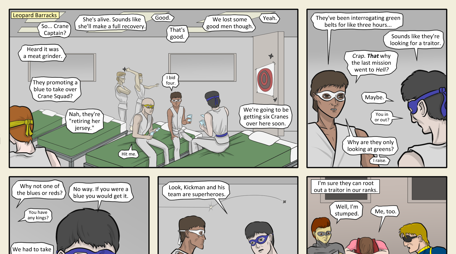 Kickman - Episode 26, Page 11: 26 Counterintelligence