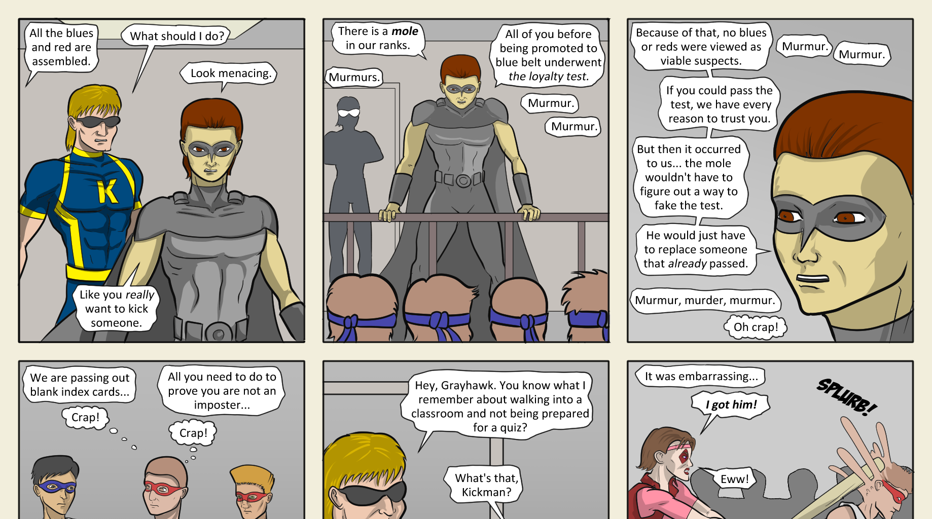 Kickman - Episode 26, Page 13: 26 Counterintelligence