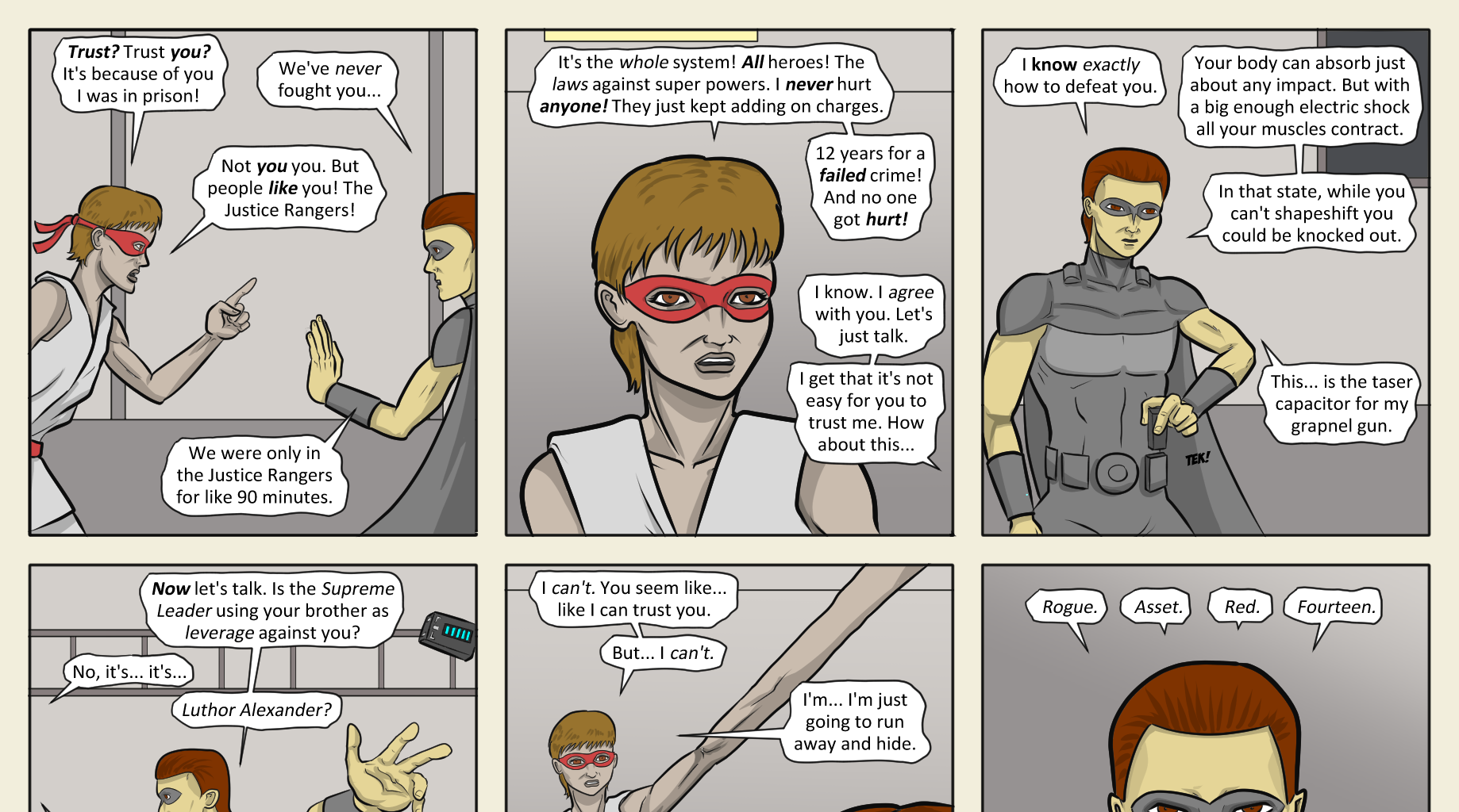 Kickman - Episode 26, Page 16: 26 Counterintelligence