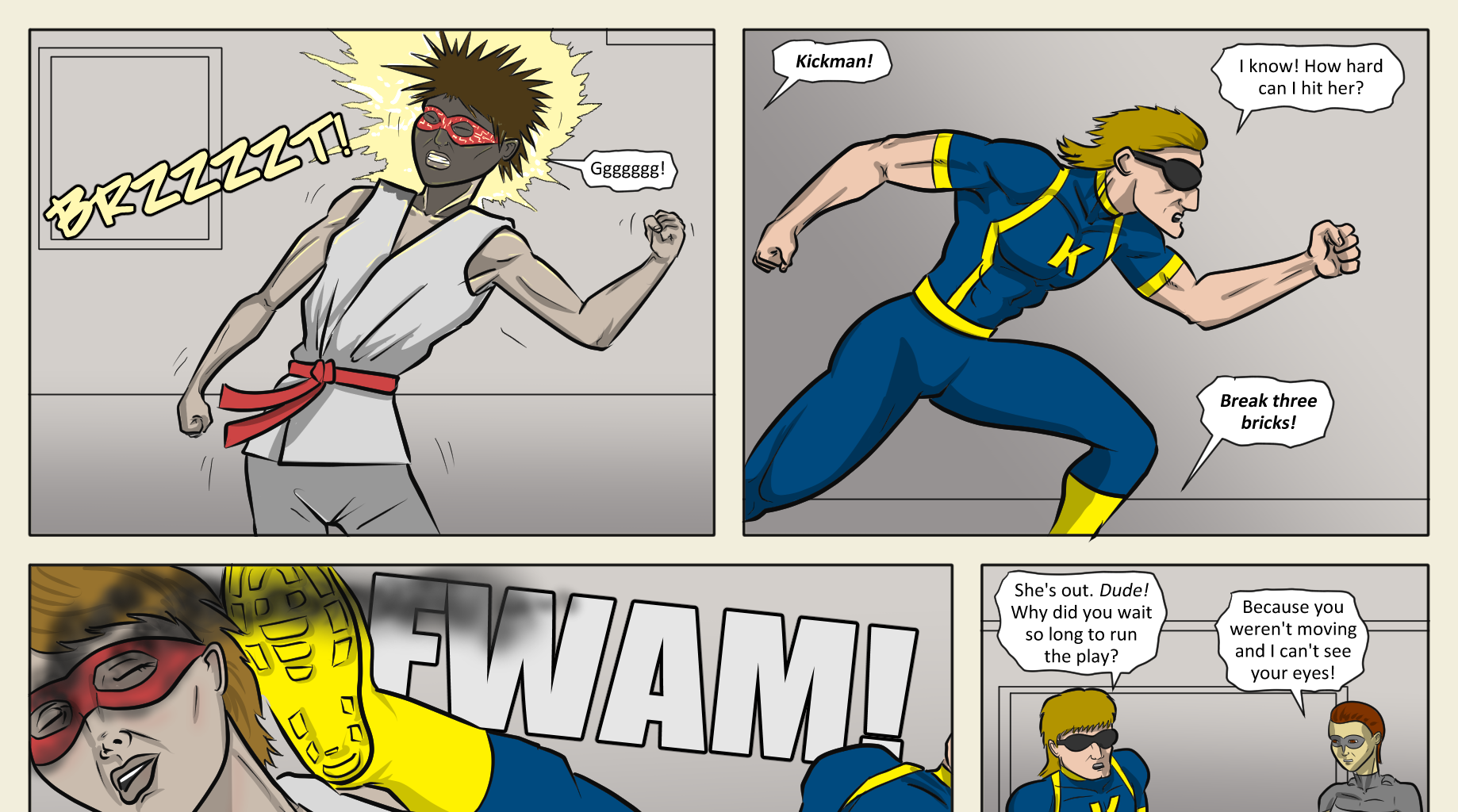 Kickman - Episode 26, Page 17: 26 Counterintelligence
