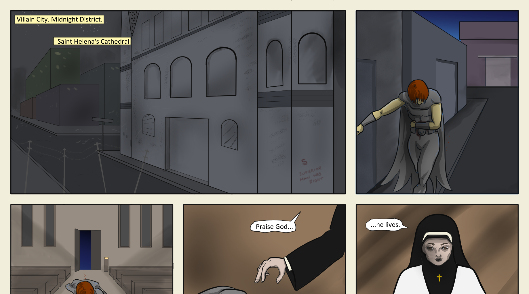 Kickman - Episode 27, Page 1: 27 Infernal Affairs
