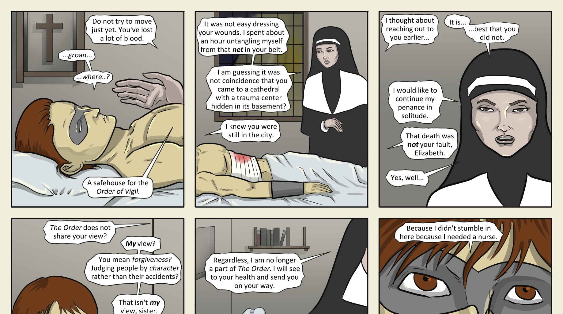 Kickman - Episode 27, Page 2: 27 Infernal Affairs