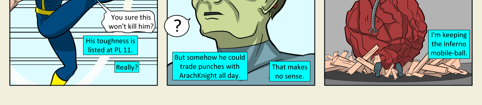 Kickman - Episode 27, Page 3: 27 Infernal Affairs