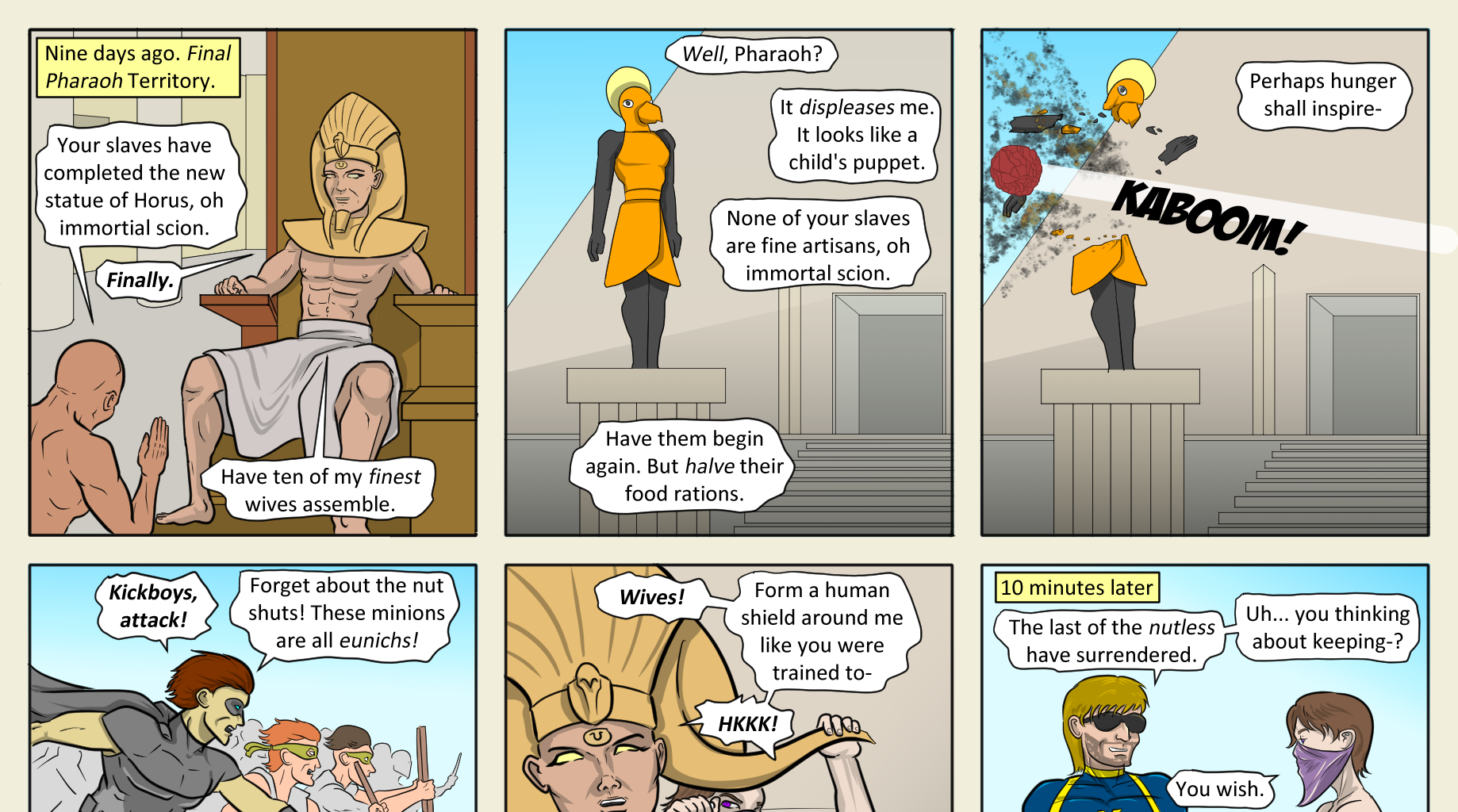 Kickman - Episode 27, Page 4: 27 Infernal Affairs