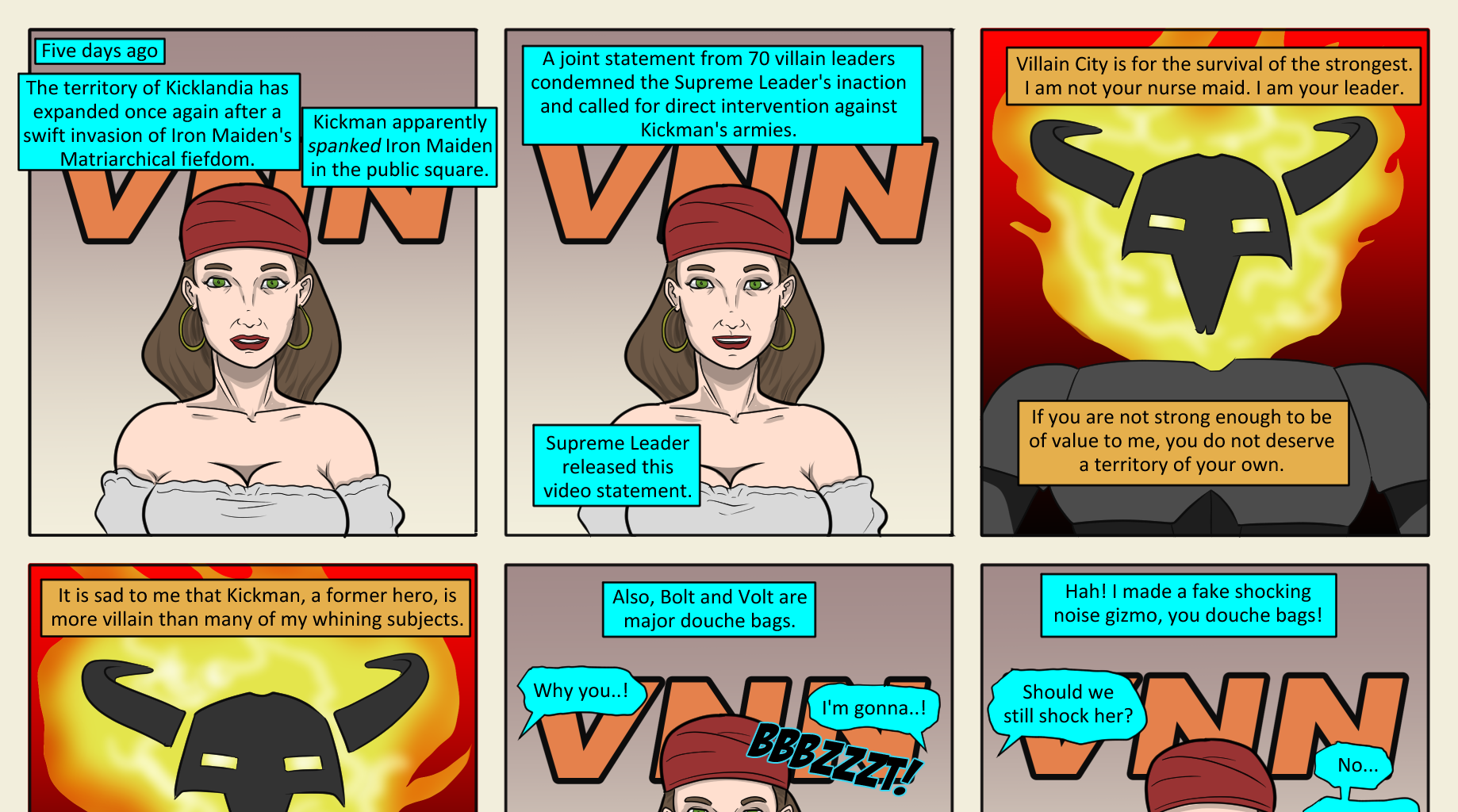 Kickman - Episode 27, Page 5: 27 Infernal Affairs