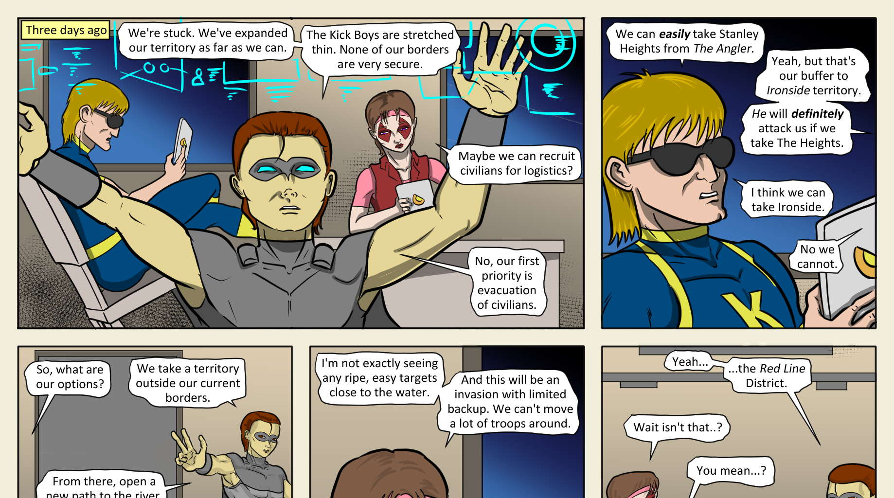 Kickman - Episode 27, Page 6: 27 Infernal Affairs