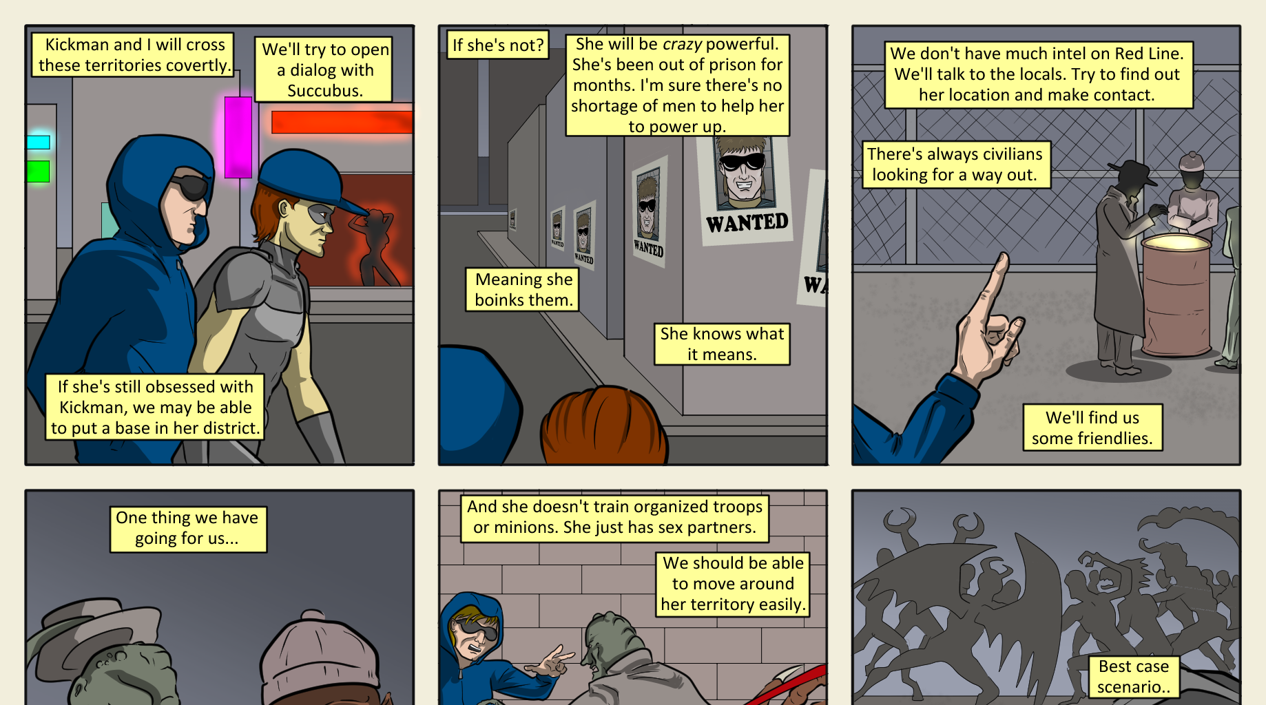 Kickman - Episode 27, Page 7: 27 Infernal Affairs