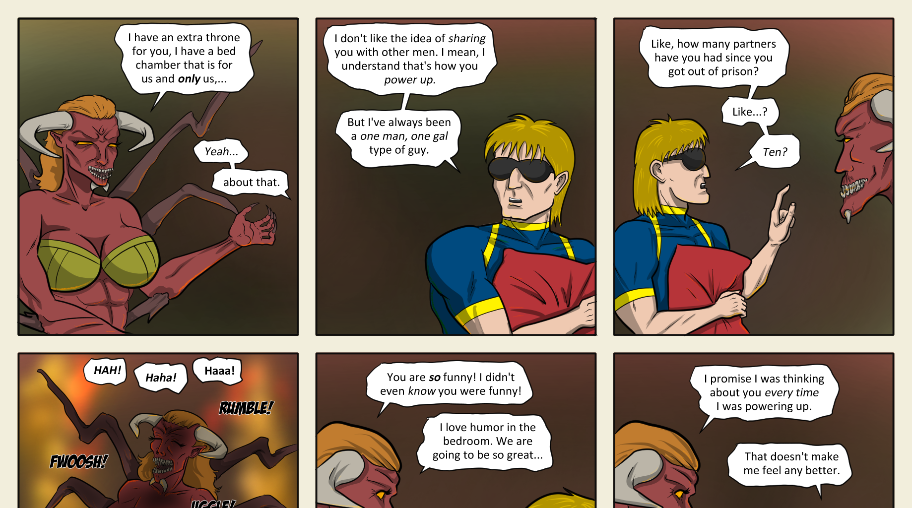 Kickman - Episode 27, Page 11: 27 Infernal Affairs