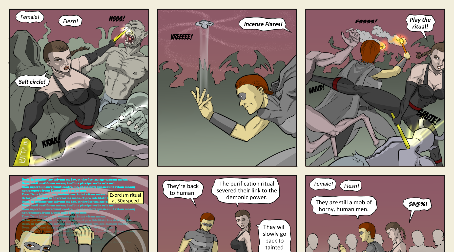 Kickman - Episode 27, Page 13: 27 Infernal Affairs