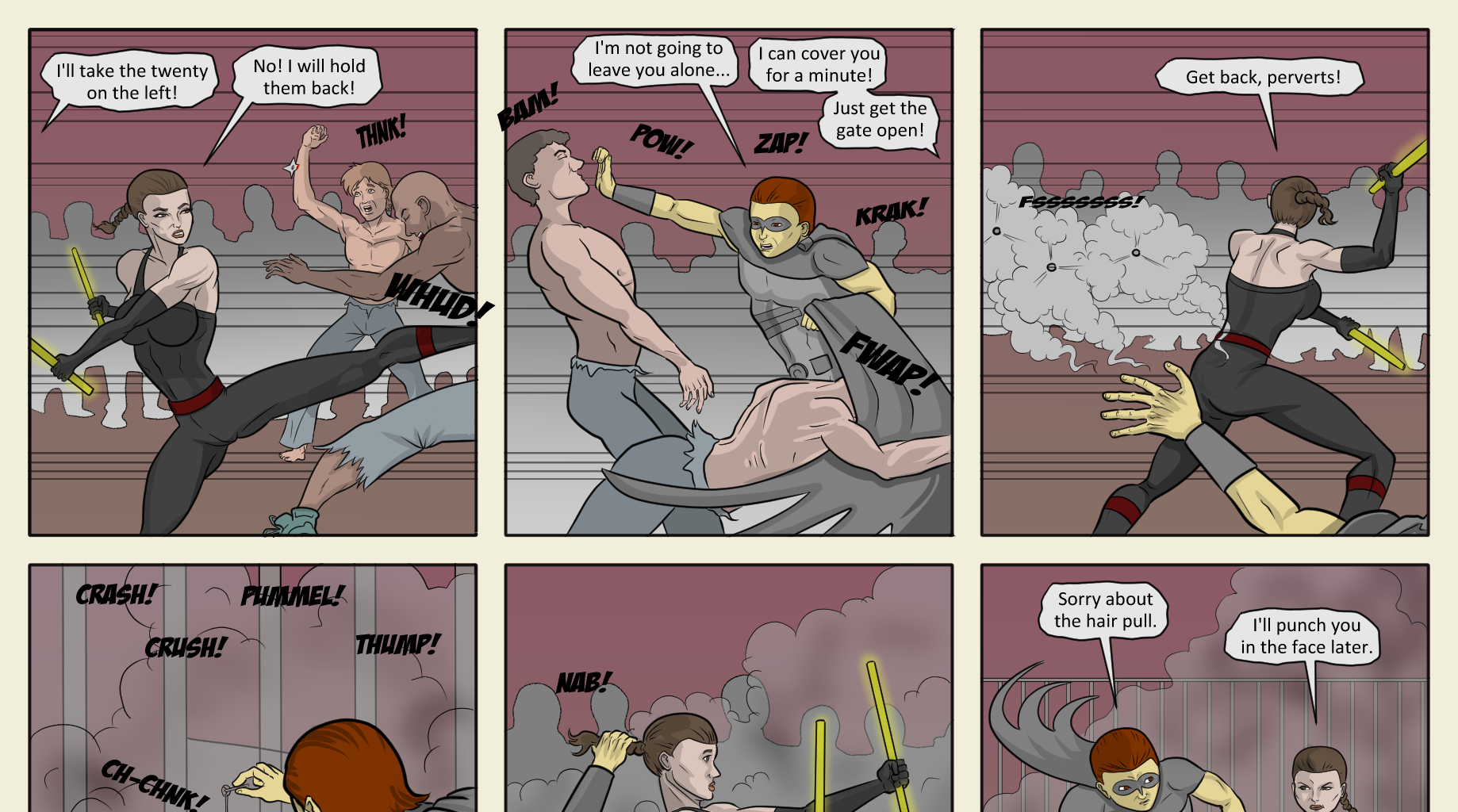Kickman - Episode 27, Page 14: 27 Infernal Affairs