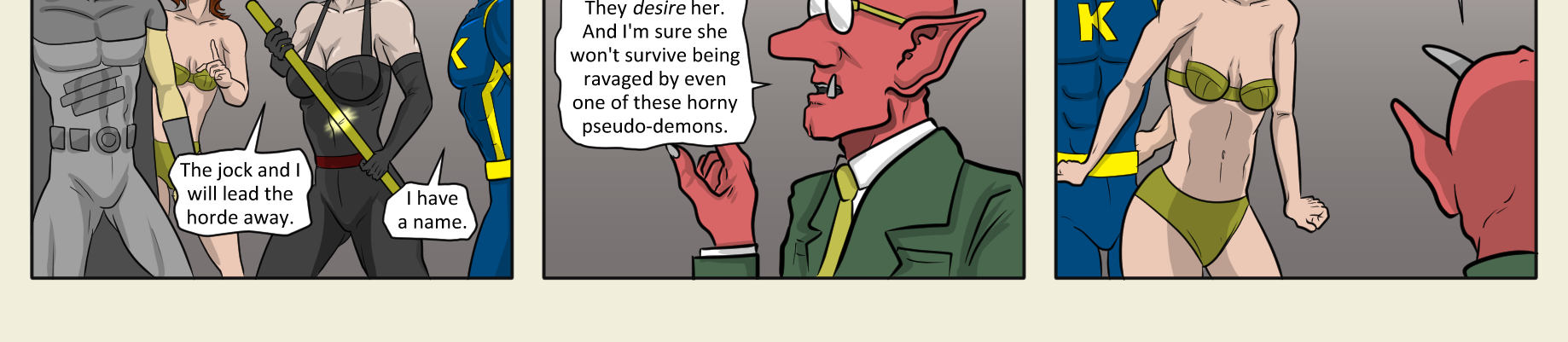 Kickman - Episode 27, Page 21: 27 Infernal Affairs