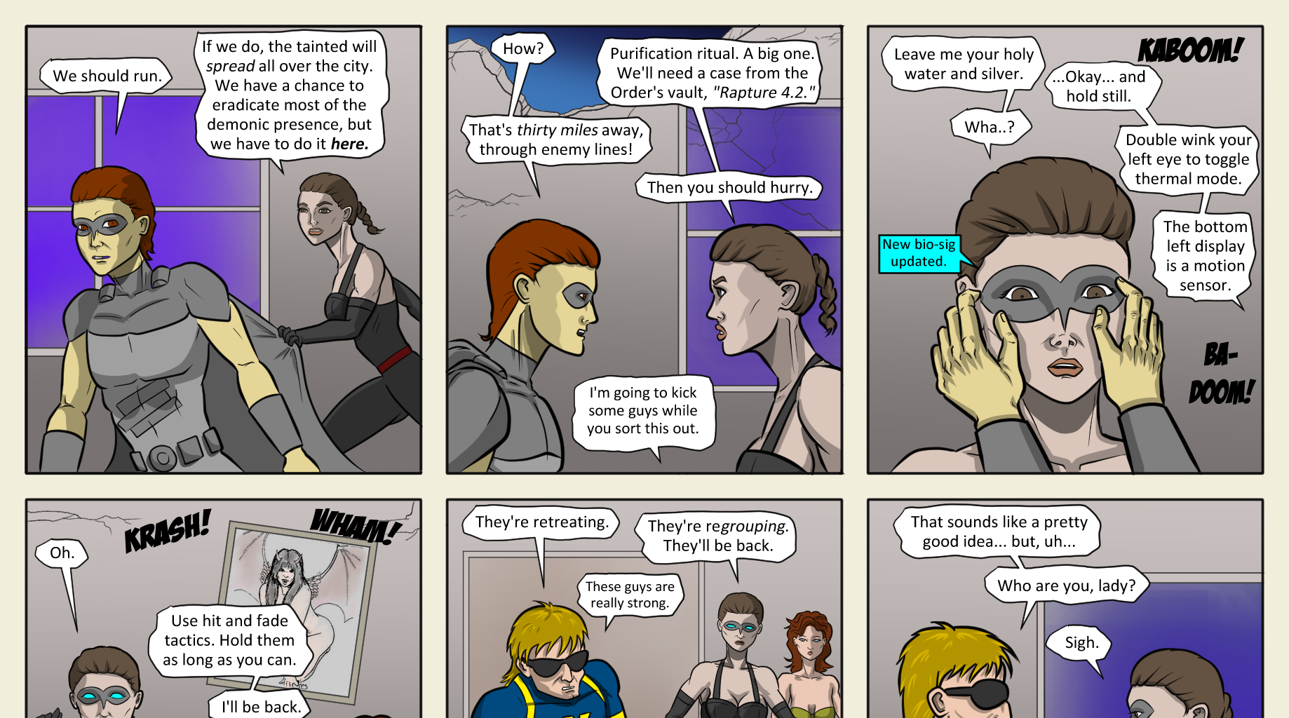 Kickman - Episode 27, Page 22: 27 Infernal Affairs
