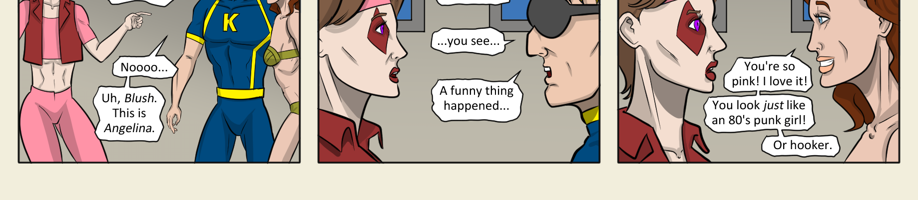 Kickman - Episode 28, Page 1: 28 Lewd Interlude