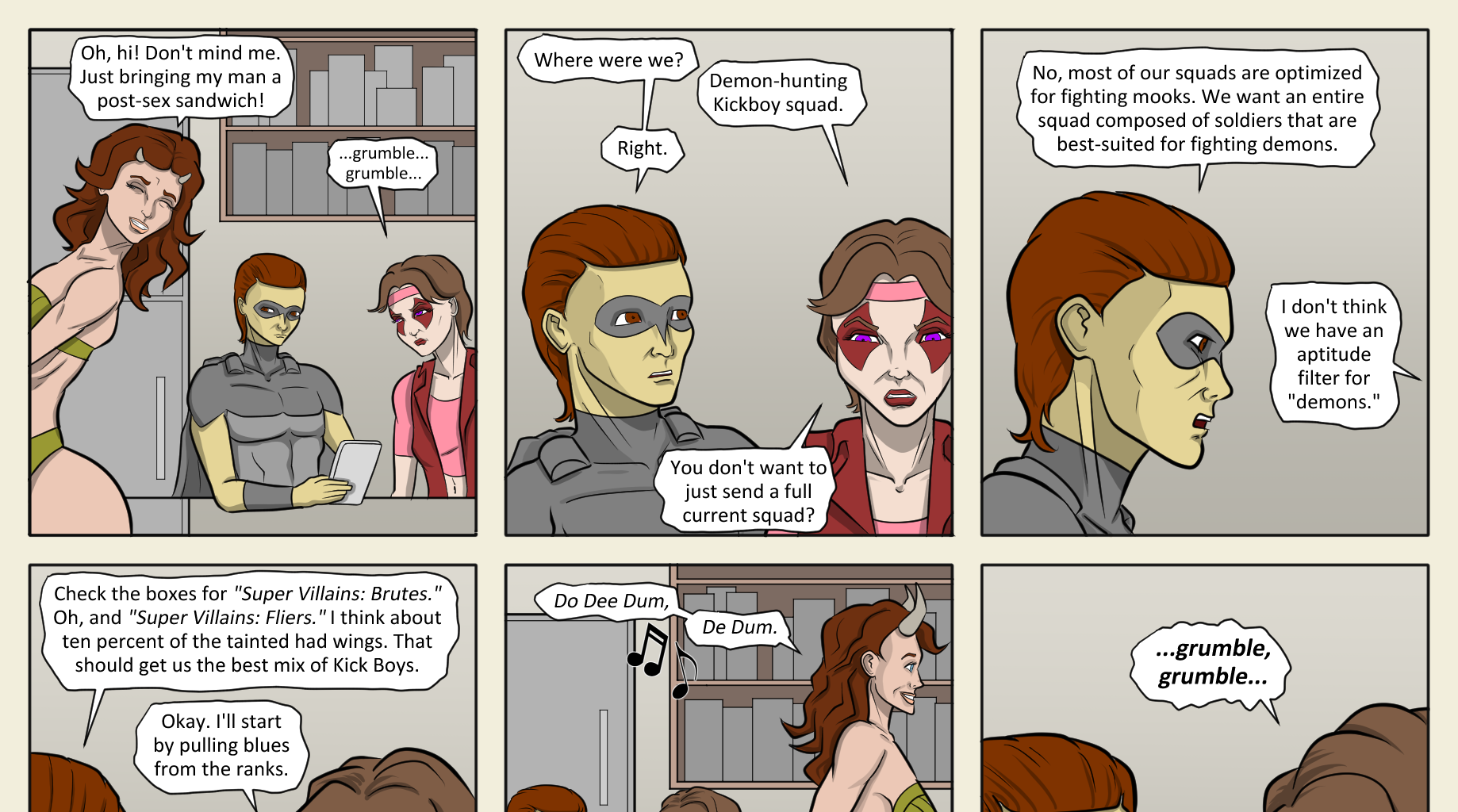 Kickman - Episode 28, Page 3: 28 Lewd Interlude