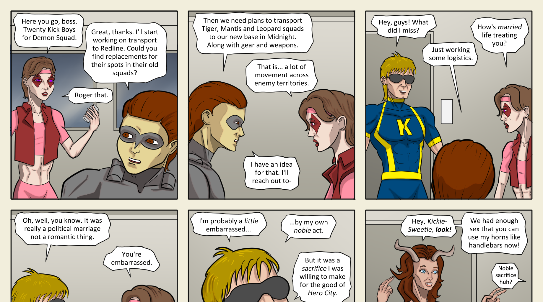 Kickman - Episode 28, Page 4: 28 Lewd Interlude