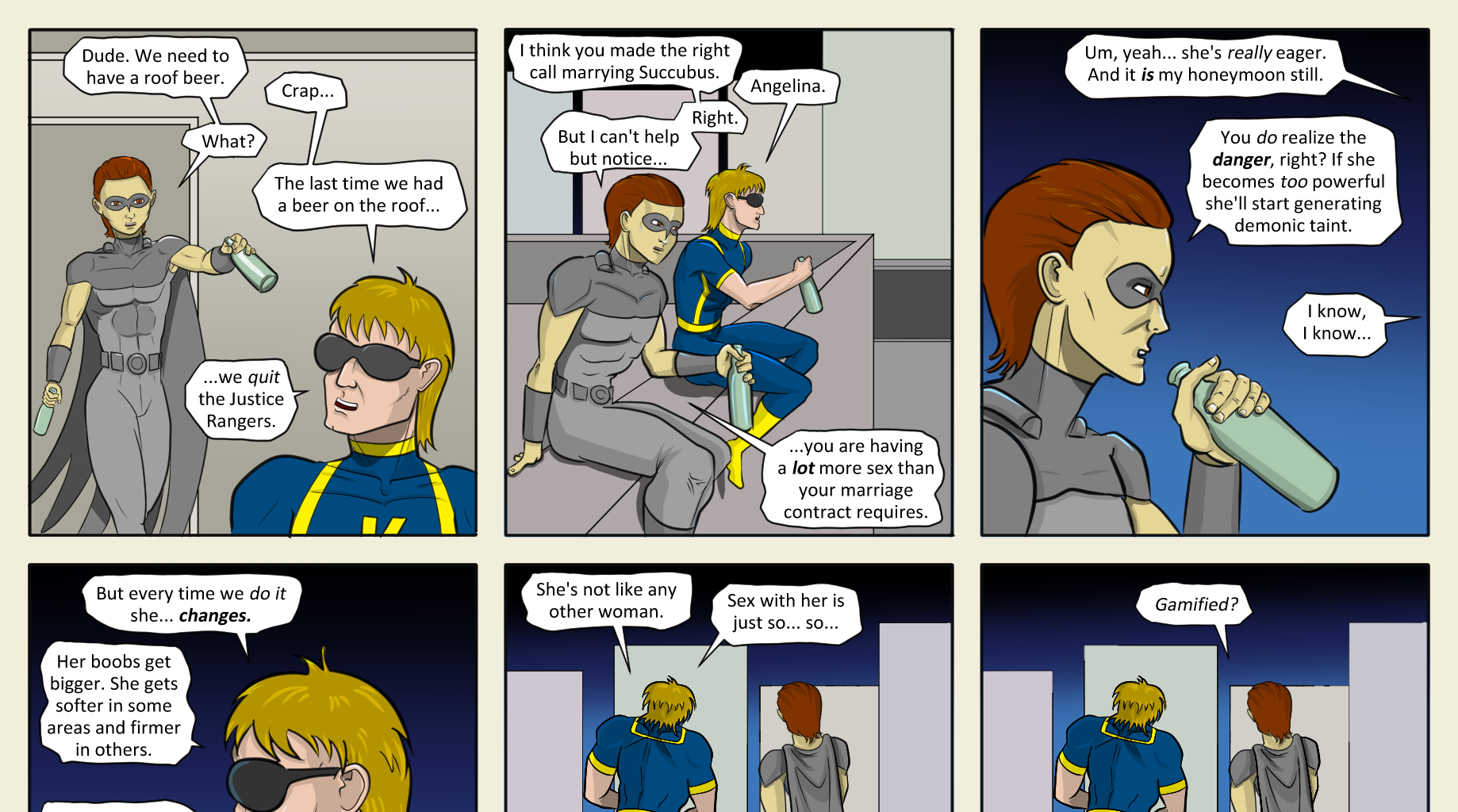 Kickman - Episode 28, Page 5: 28 Lewd Interlude