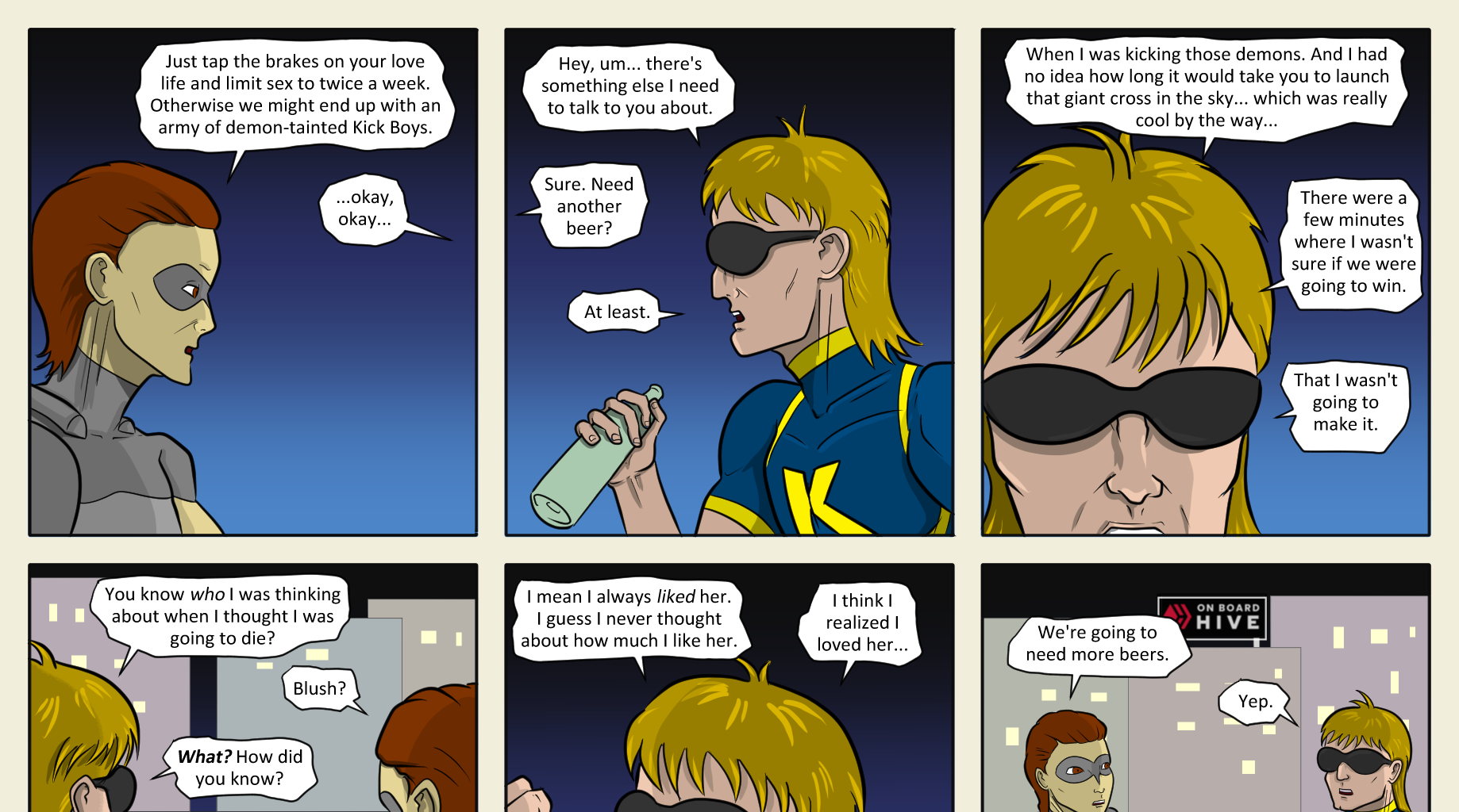 Kickman - Episode 28, Page 6: 28 Lewd Interlude