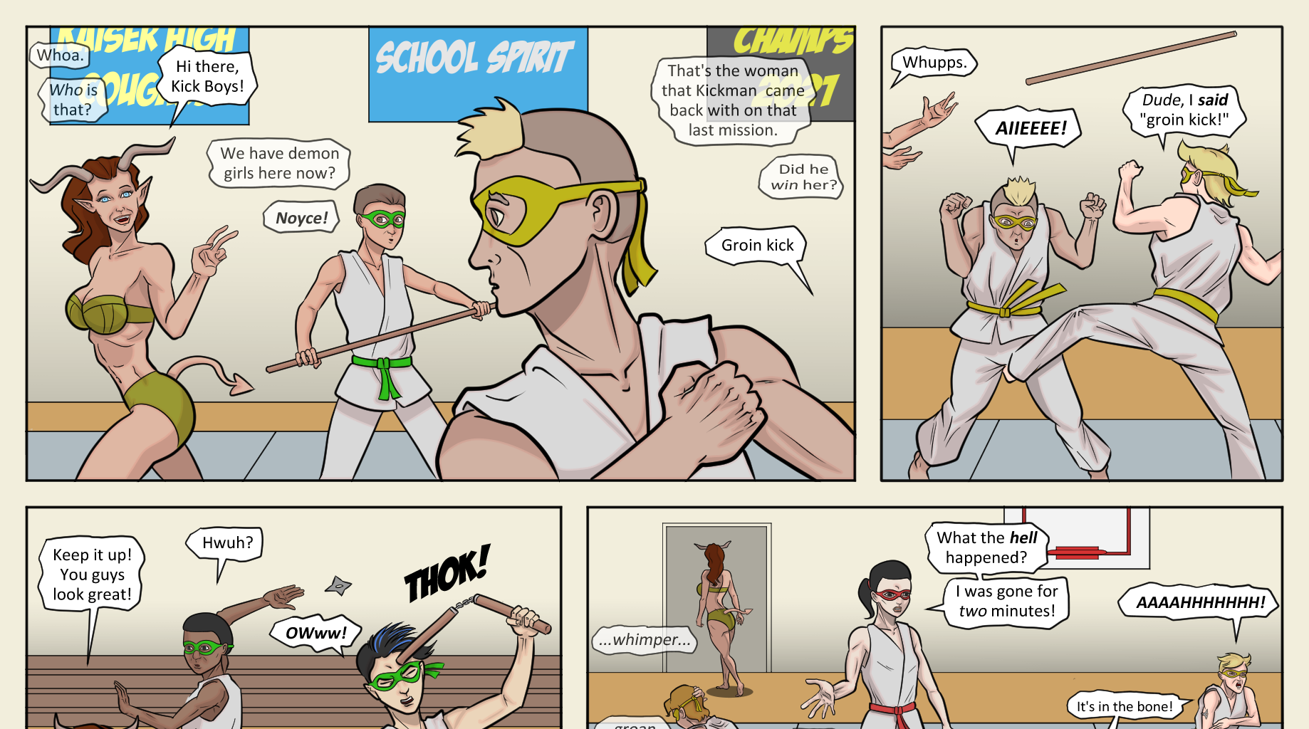 Kickman - Episode 28, Page 7: 28 Lewd Interlude