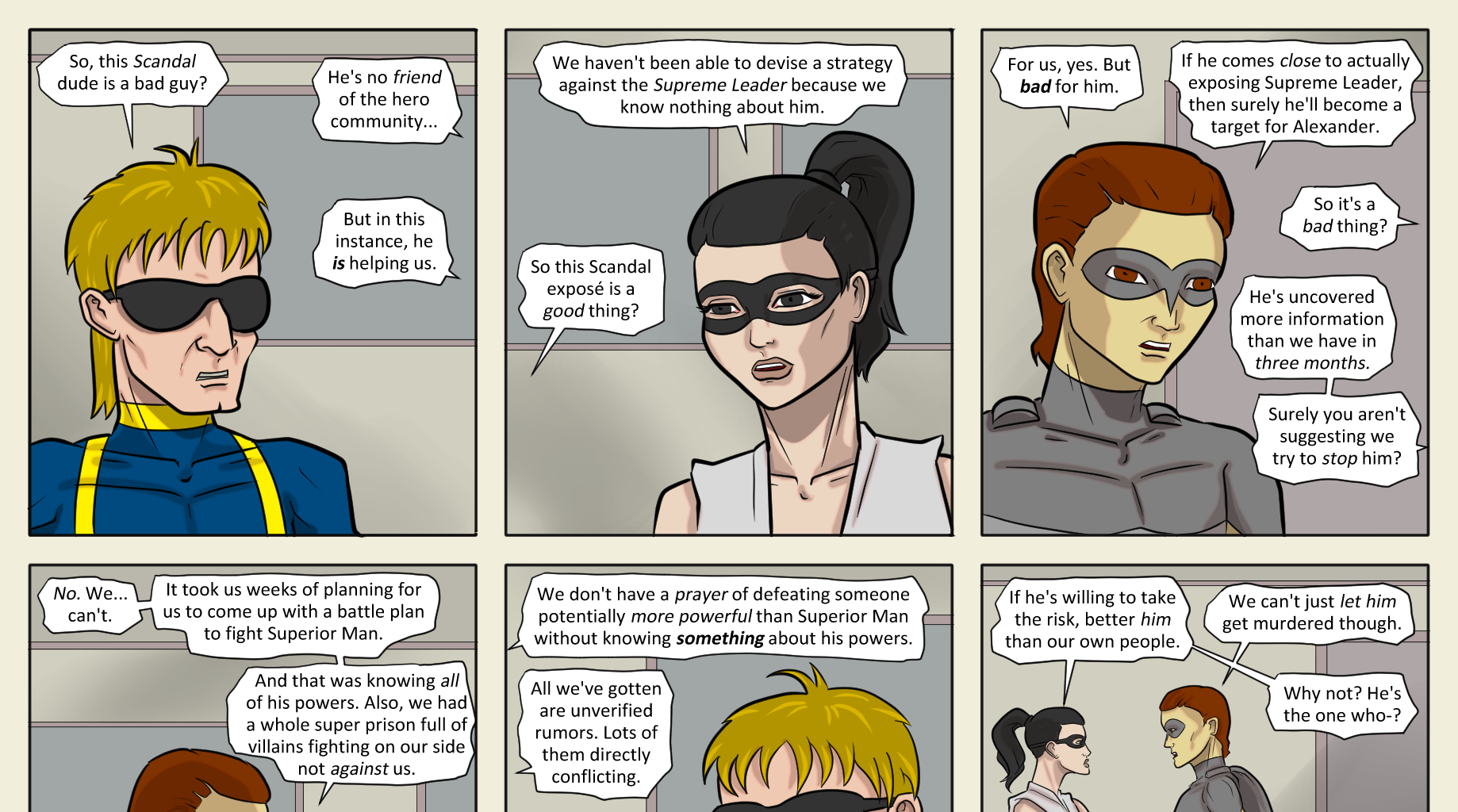 Kickman - Episode 29, Page 5: 29 Skuttlebutt