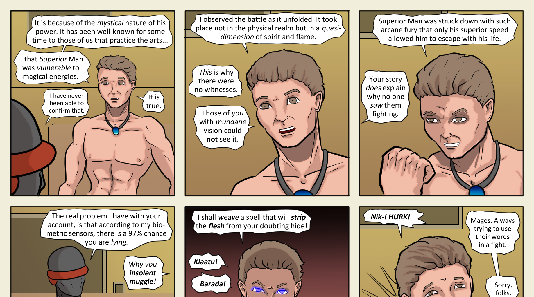 Kickman - Episode 29, Page 6: 29 Skuttlebutt