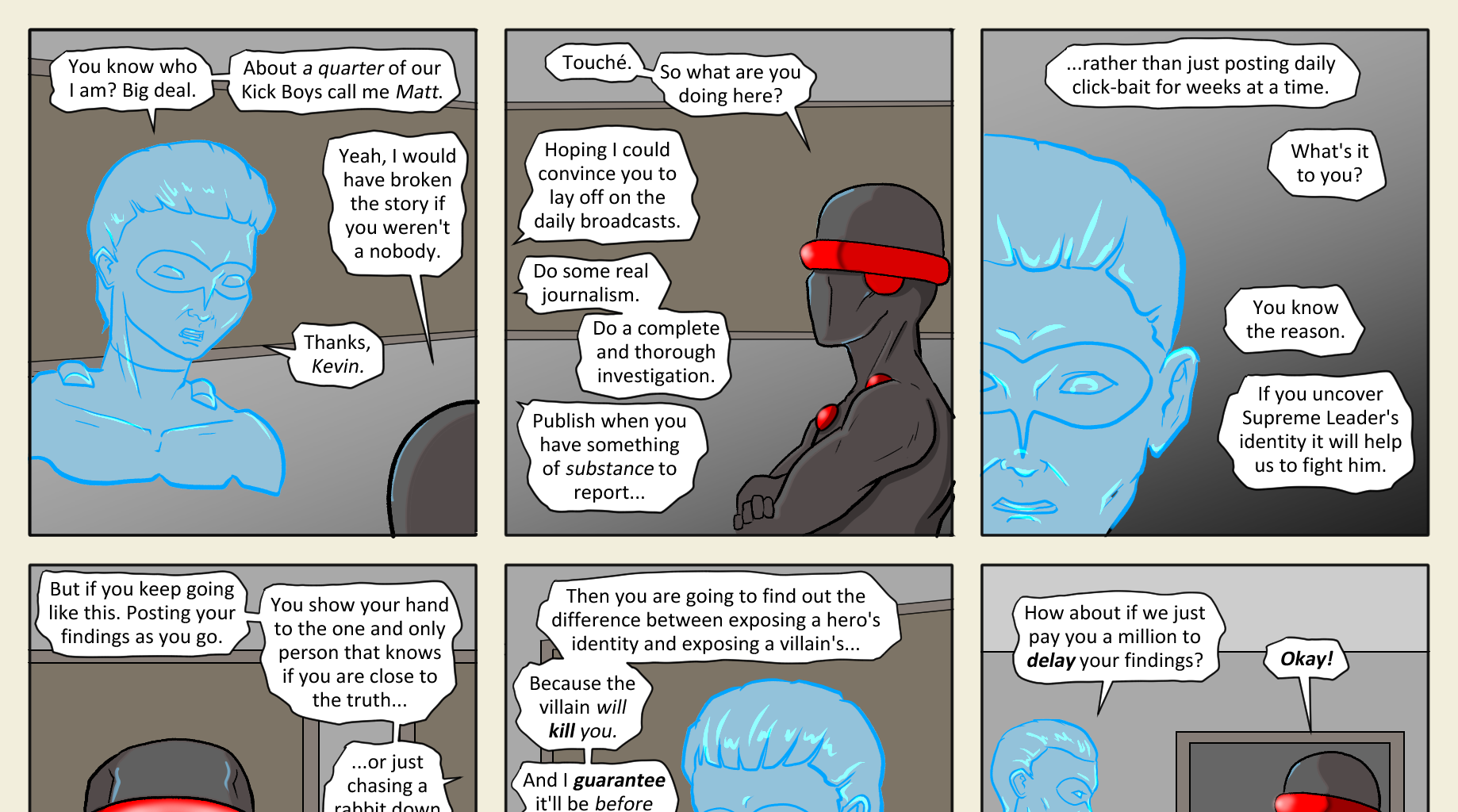 Kickman - Episode 29, Page 9: 29 Skuttlebutt