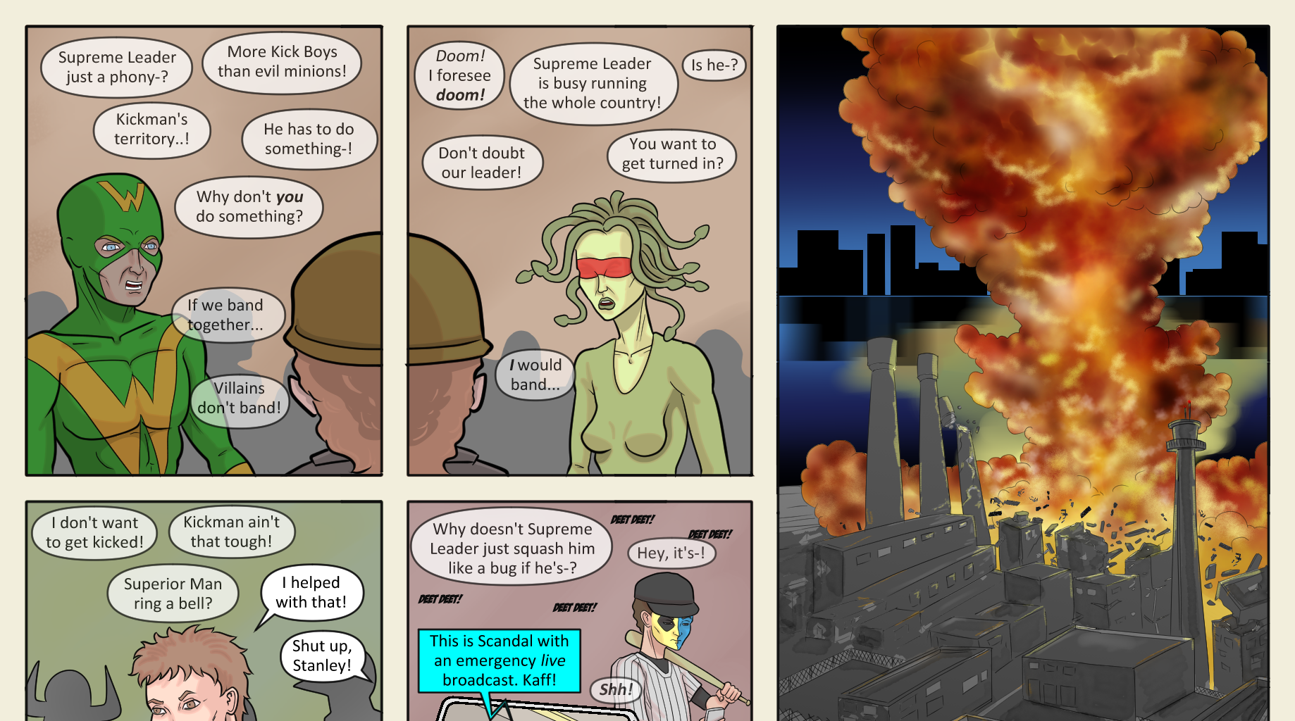 Kickman - Episode 29, Page 11: 29 Skuttlebutt