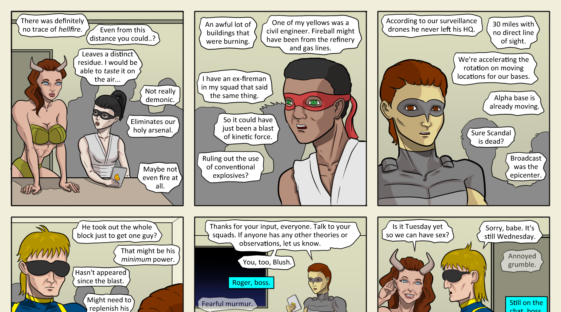 Kickman - Episode 29, Page 13: 29 Skuttlebutt