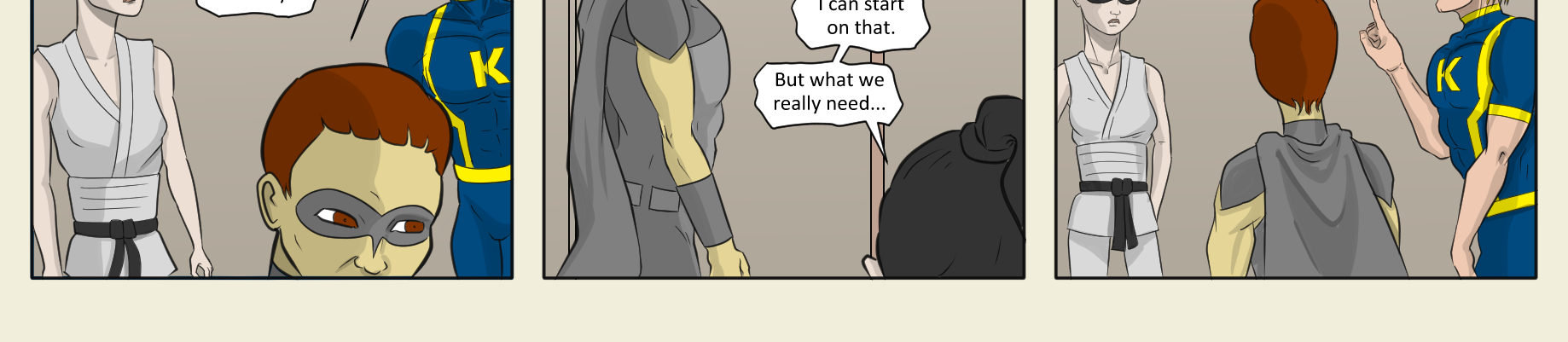 Kickman - Episode 29, Page 14: 29 Skuttlebutt