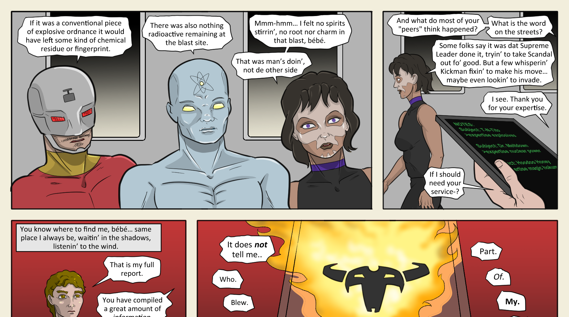 Kickman - Episode 29, Page 15: 29 Skuttlebutt