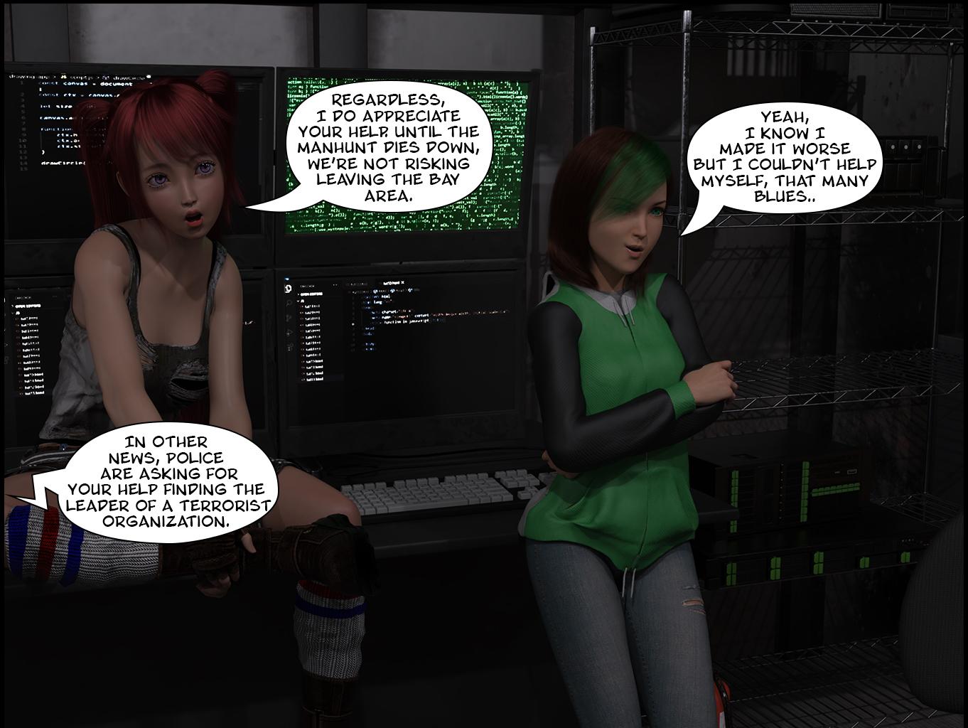 Indistinguishable - Episode 58, Page 19: Indistinguishable Sidecut – Lilah & Ramaja