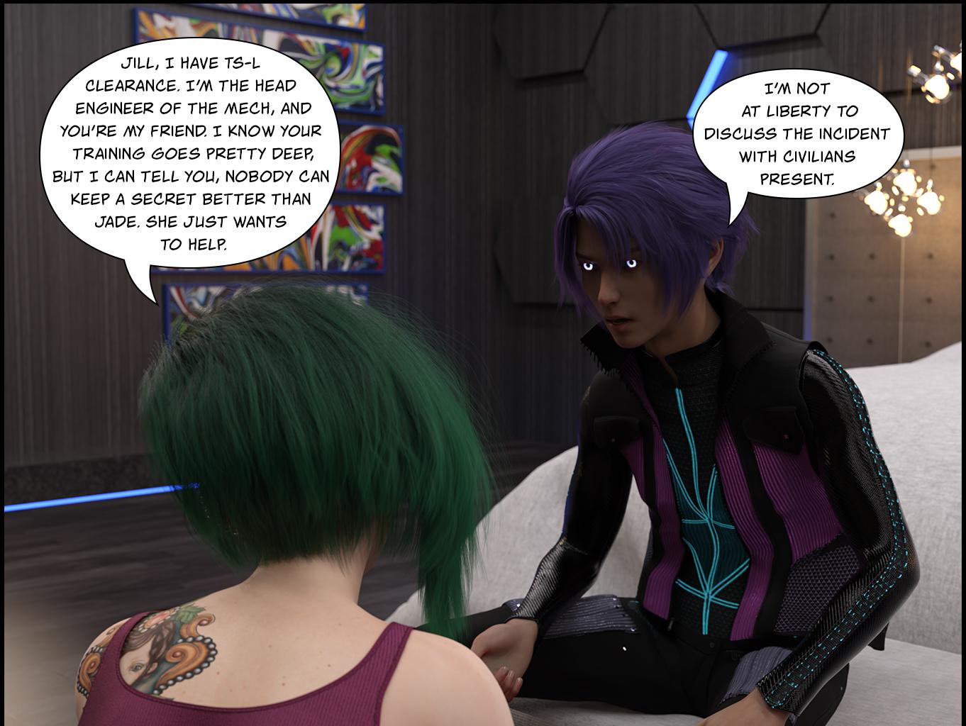Indistinguishable - Episode 68, Page 1: Indistinguishable – 08/27/2022 - Sorry, that's classified.