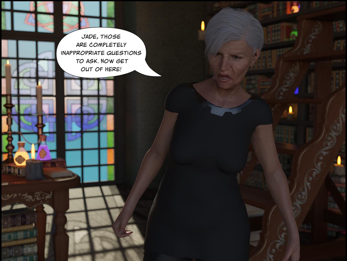 Indistinguishable - Episode 96, Page 1: Indistinguishable – 01/17/2023 - You're out of line, Jade!