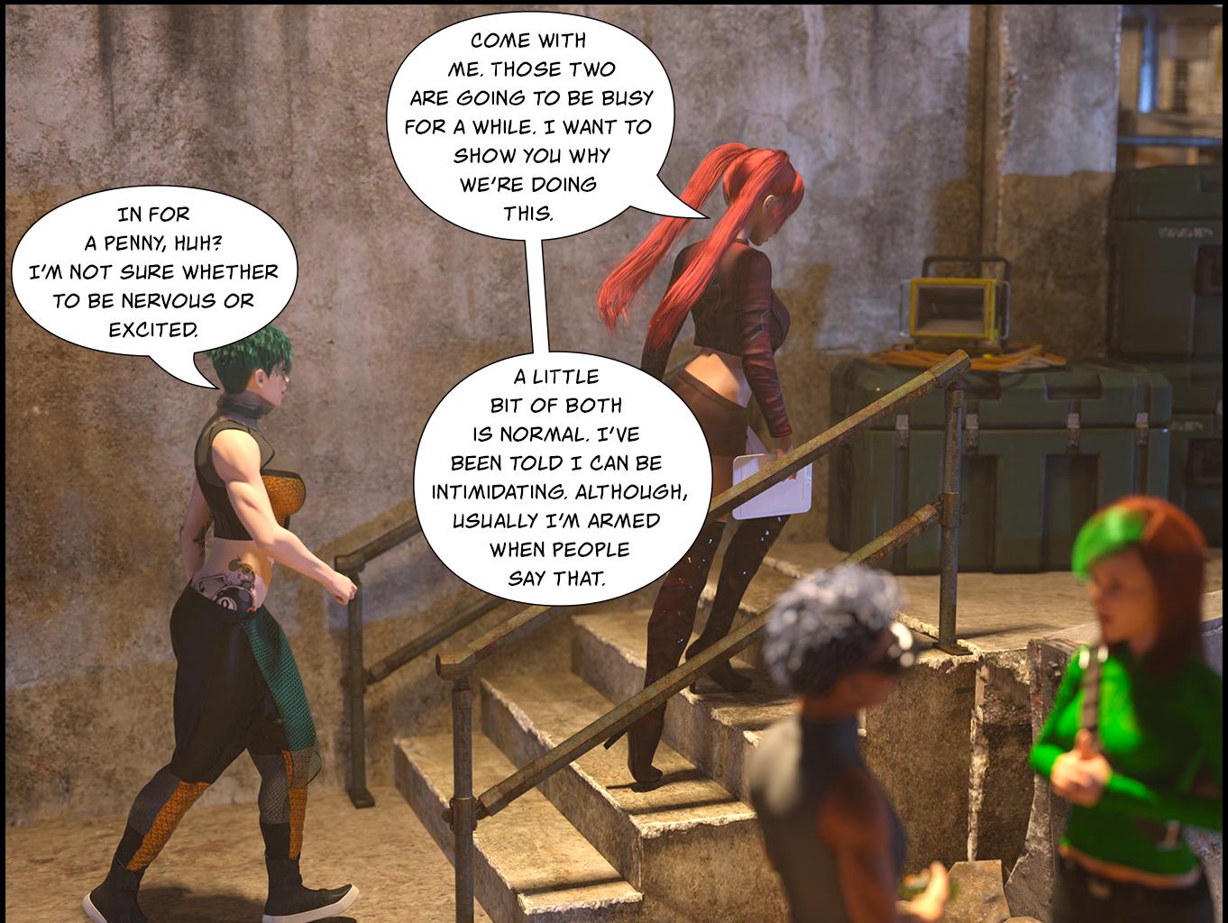 Indistinguishable - Episode 138, Page 1: Indistinguishable – 06/22/2023 - Fast talkin' lady!