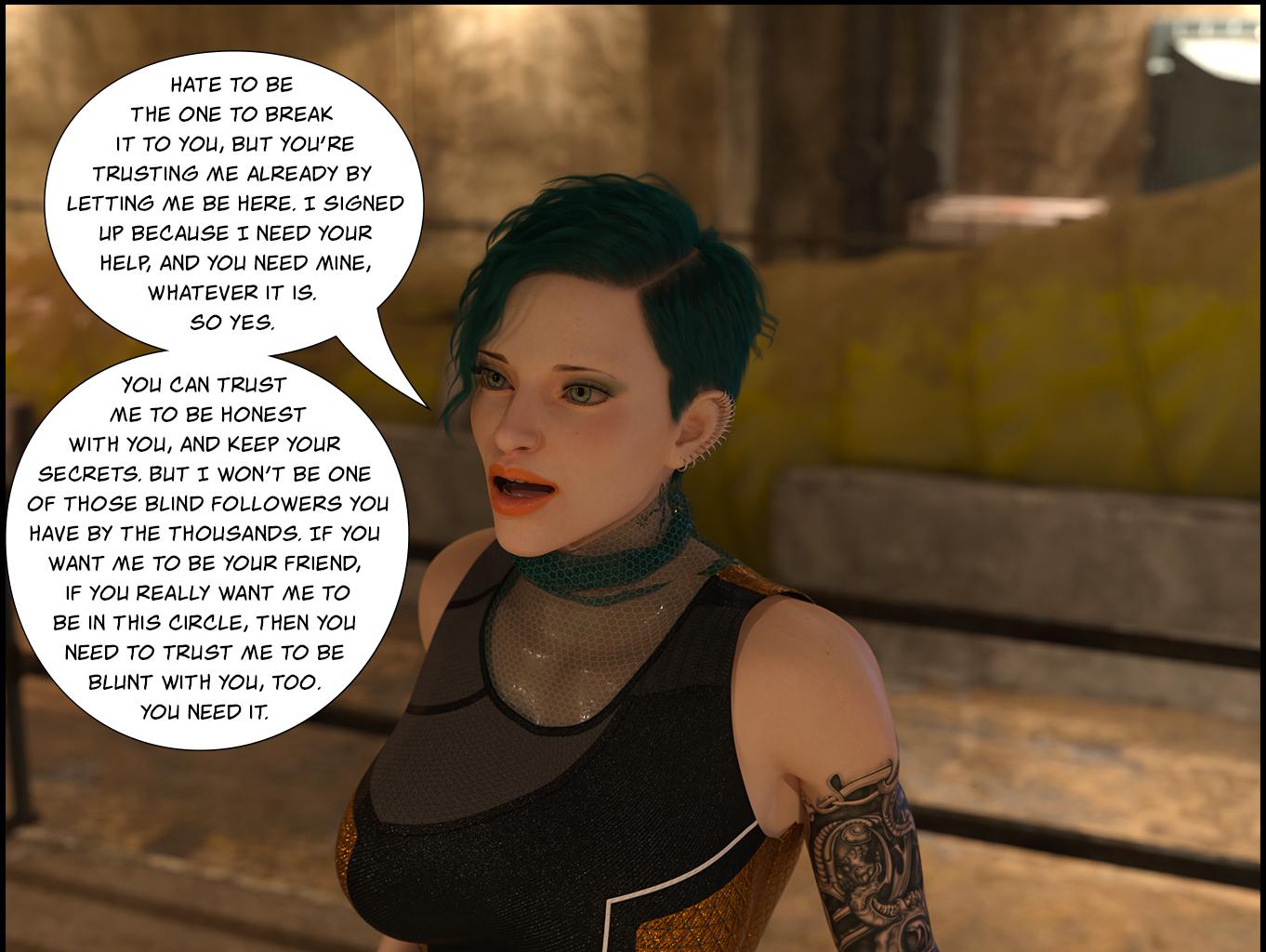Indistinguishable - Episode 138, Page 3: Indistinguishable – 06/22/2023 - Fast talkin' lady!