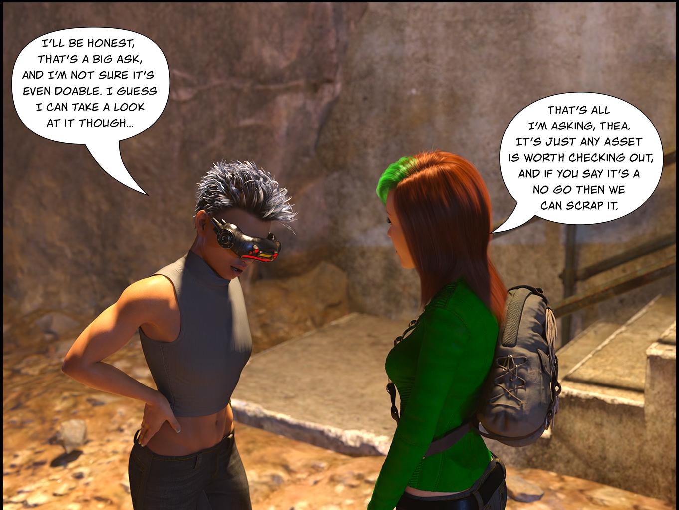 Indistinguishable - Episode 150, Page 1: Indistinguishable – 08/10/2023 - Back in the Cave...