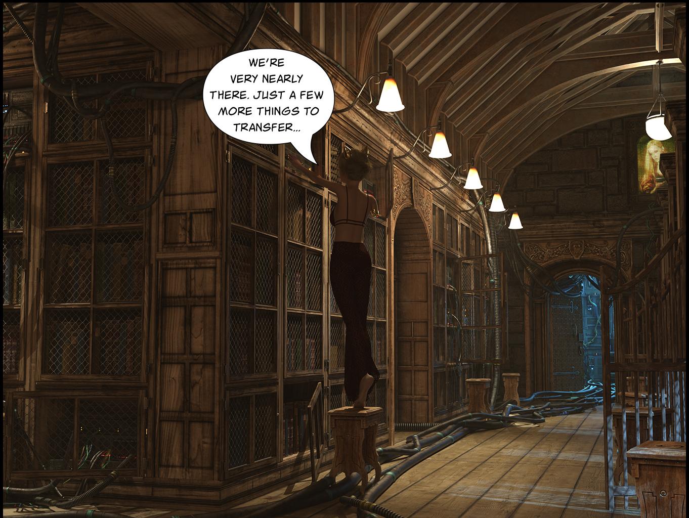 Indistinguishable - Episode 167, Page 1: Indistinguishable – 10/23/2023 - Welcome to the Library