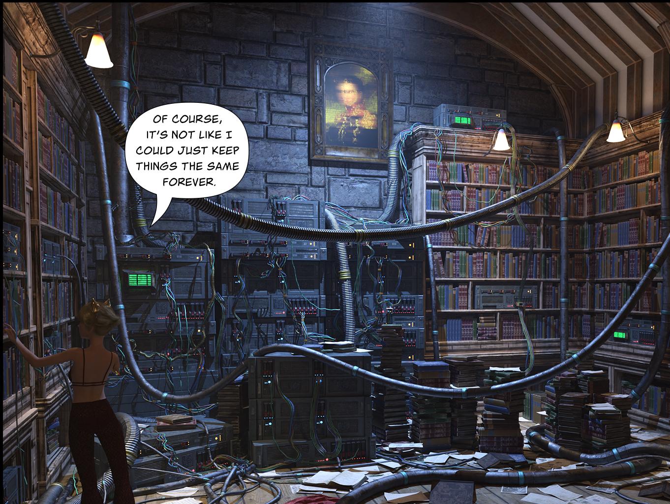 Indistinguishable - Episode 167, Page 3: Indistinguishable – 10/23/2023 - Welcome to the Library