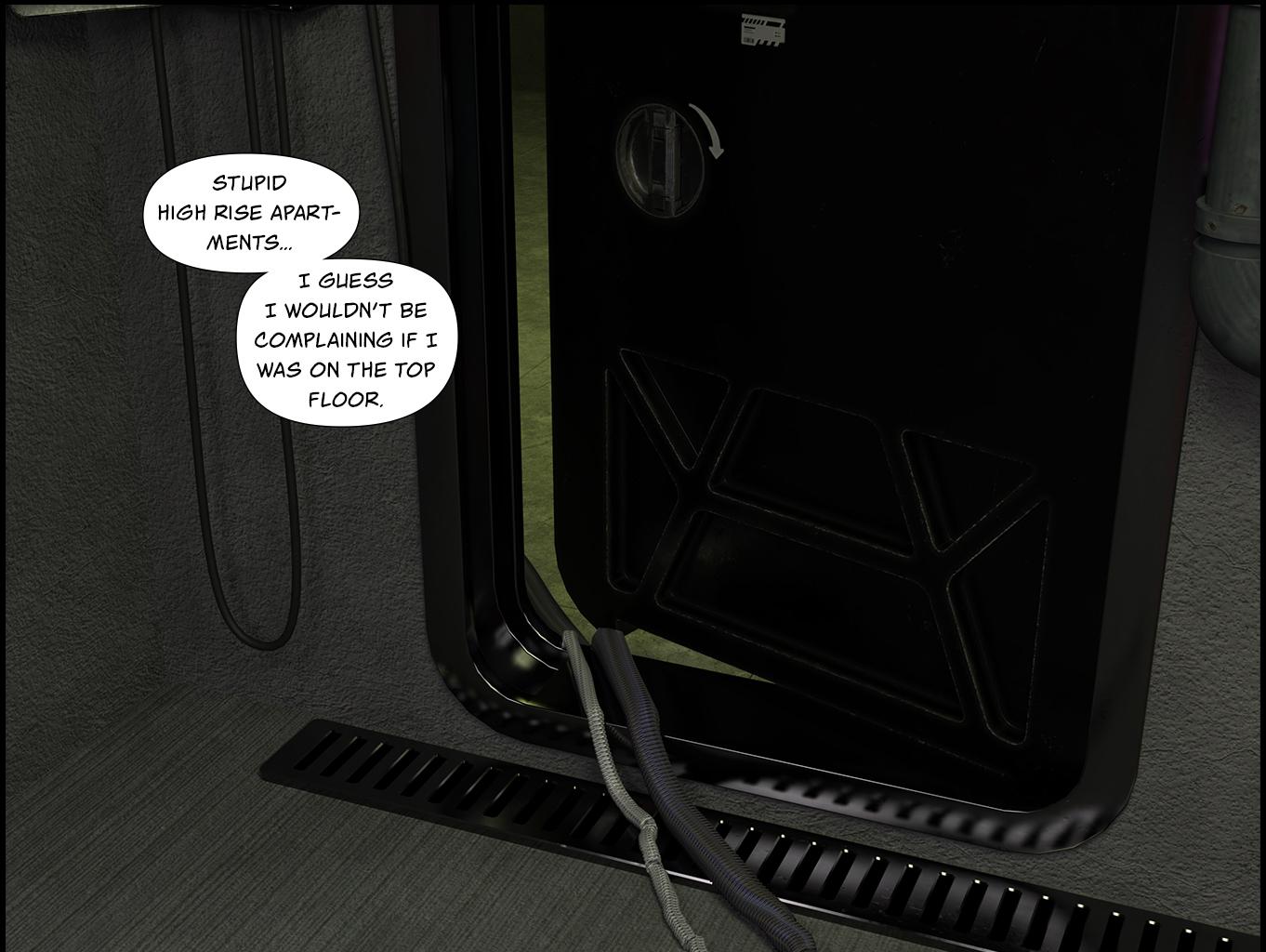 Indistinguishable - Episode 168, Page 3: Indistinguishable – 10/26/2023 - Gonna have to report that to the super..