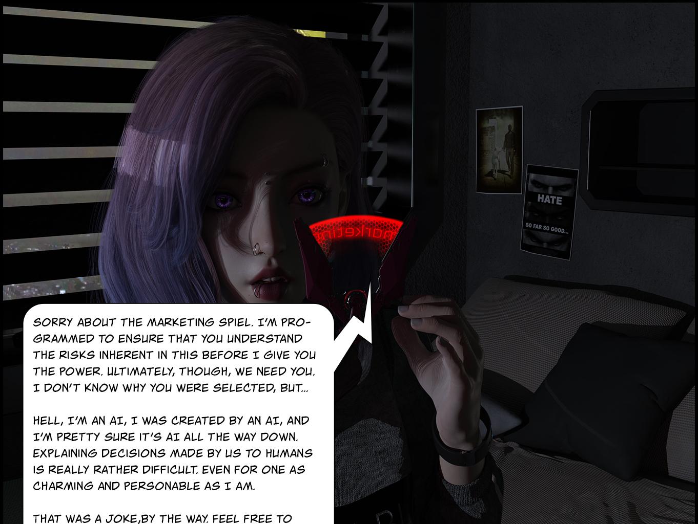 Indistinguishable - Episode 180, Page 2: Indistinguishable – 12/07/2023 - We've been trying to reach you...